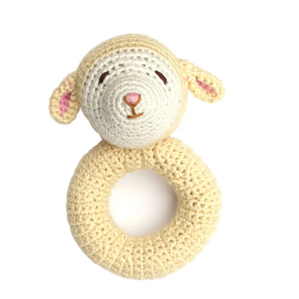 Cheengoo Ring Hand Crochet Rattle