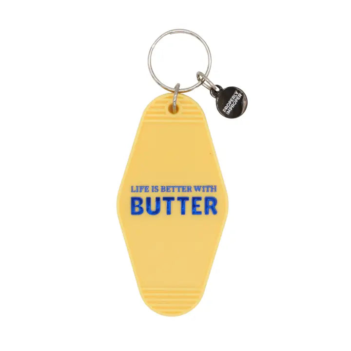 Properly Improper Motel Keychains