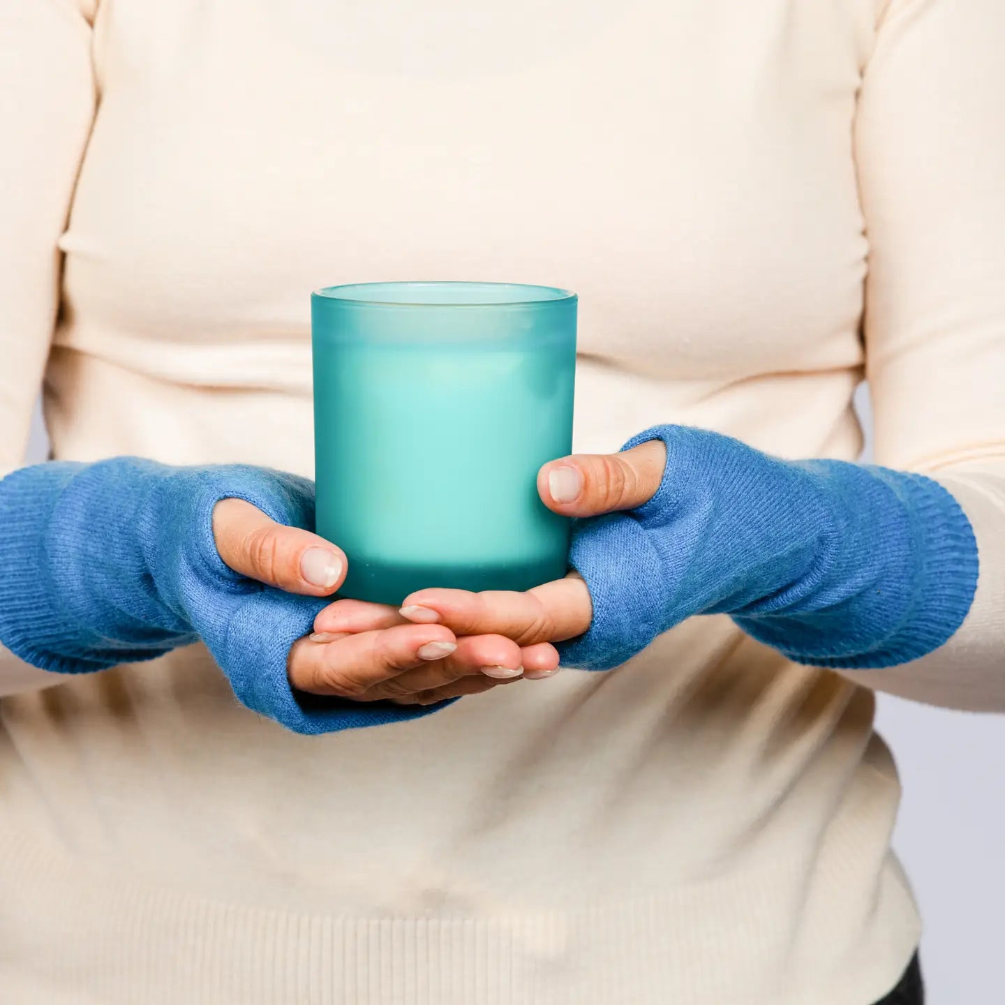 100% Cashmere Fingerless Gloves