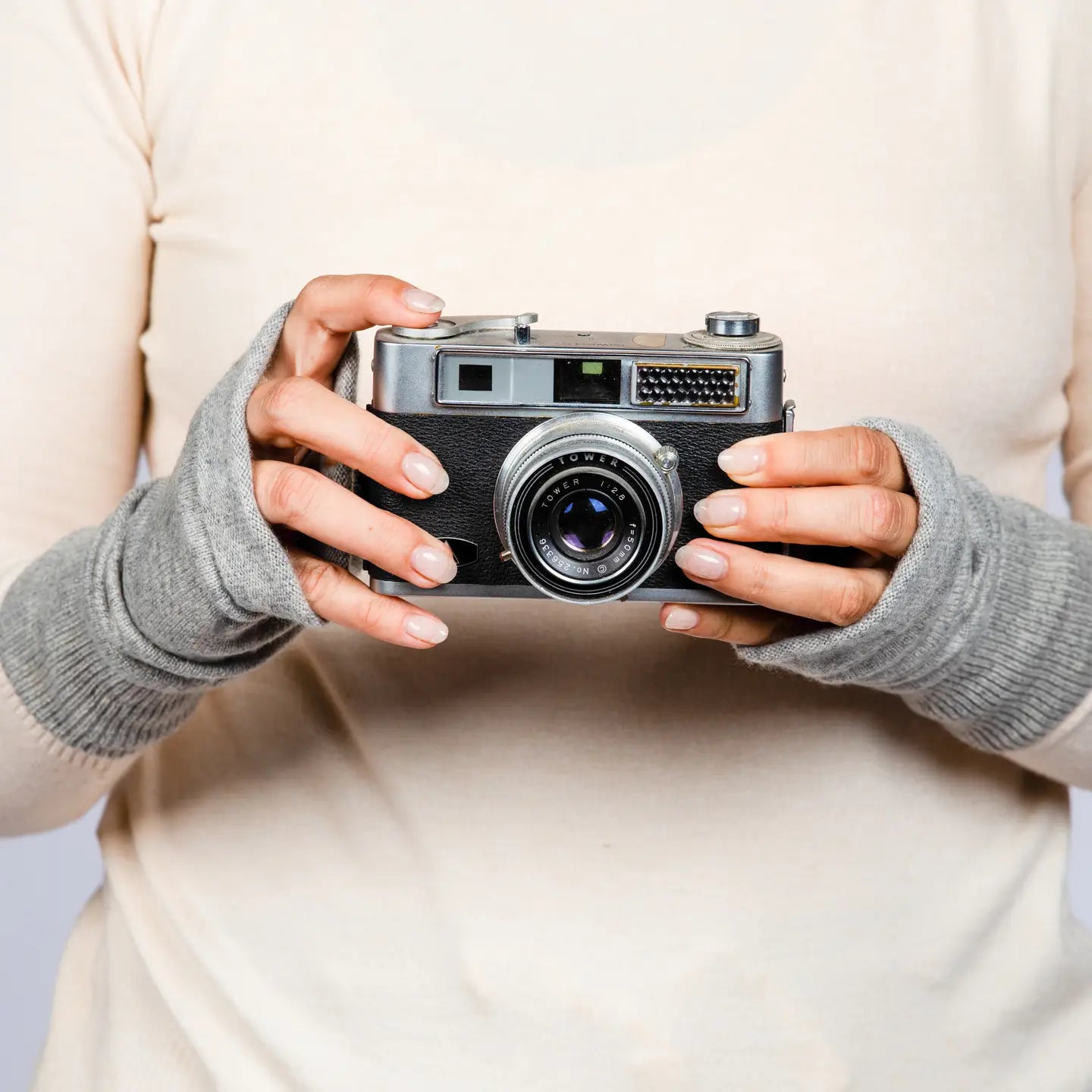 100% Cashmere Fingerless Gloves