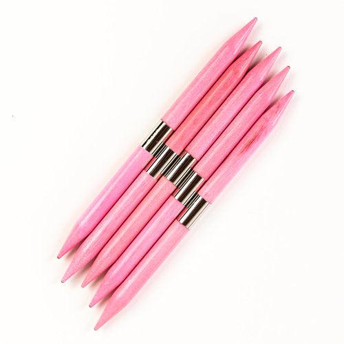 Lykke 6" Blush Pink Double Pointed Needles