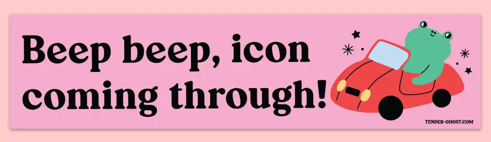 Tender Ghost Magnetic Bumper Stickers