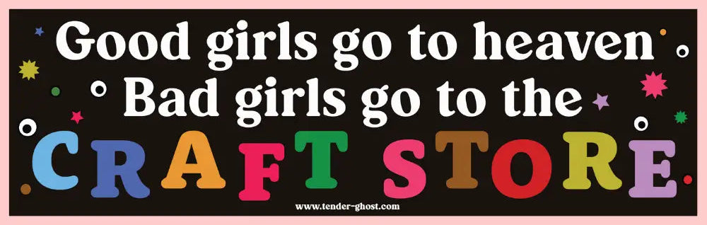 Tender Ghost Magnetic Bumper Stickers