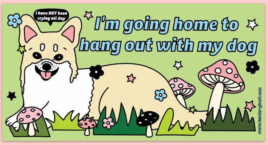 Tender Ghost Magnetic Bumper Stickers