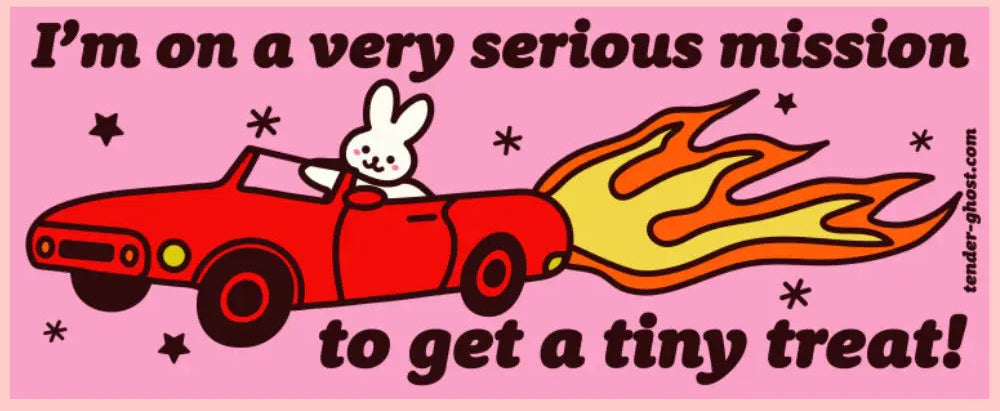 Tender Ghost Magnetic Bumper Stickers