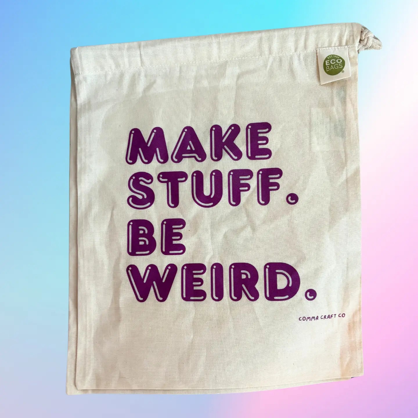 Comma Craft Drawstring Project Bags