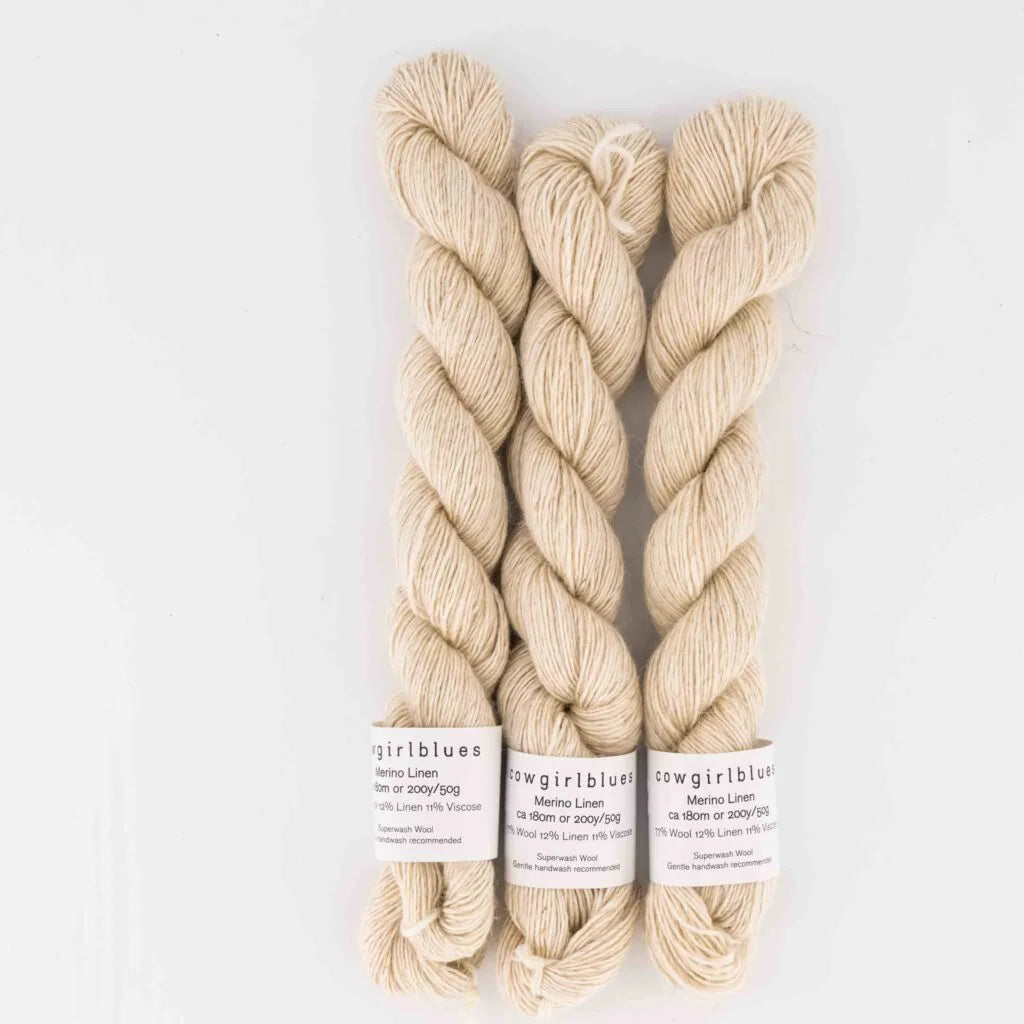Merino Linen (Solids/50 grams)