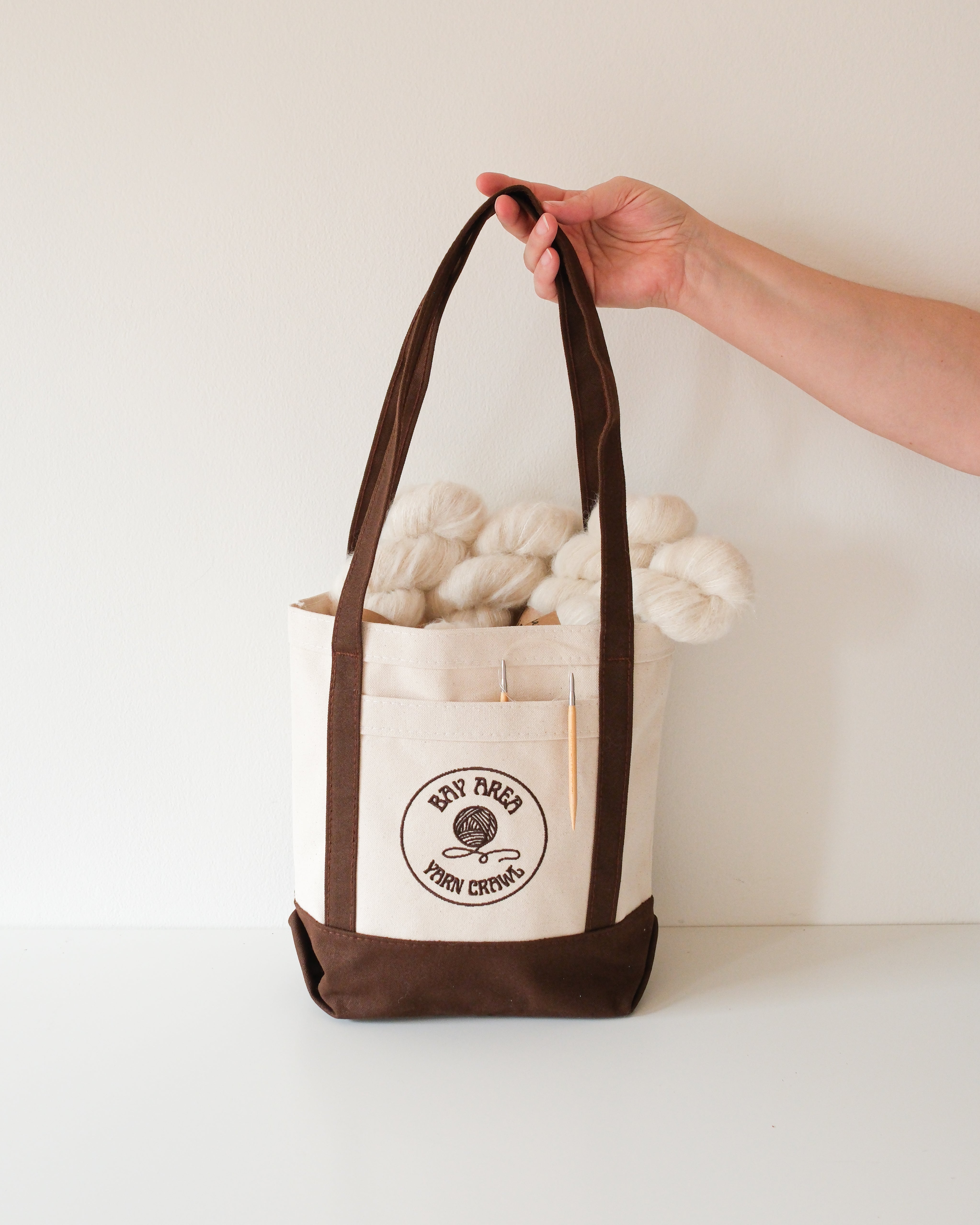Mini Market Tote for the Bay Area Yarn Crawl 2026 (DROPPING FRIDAY 2/13!)