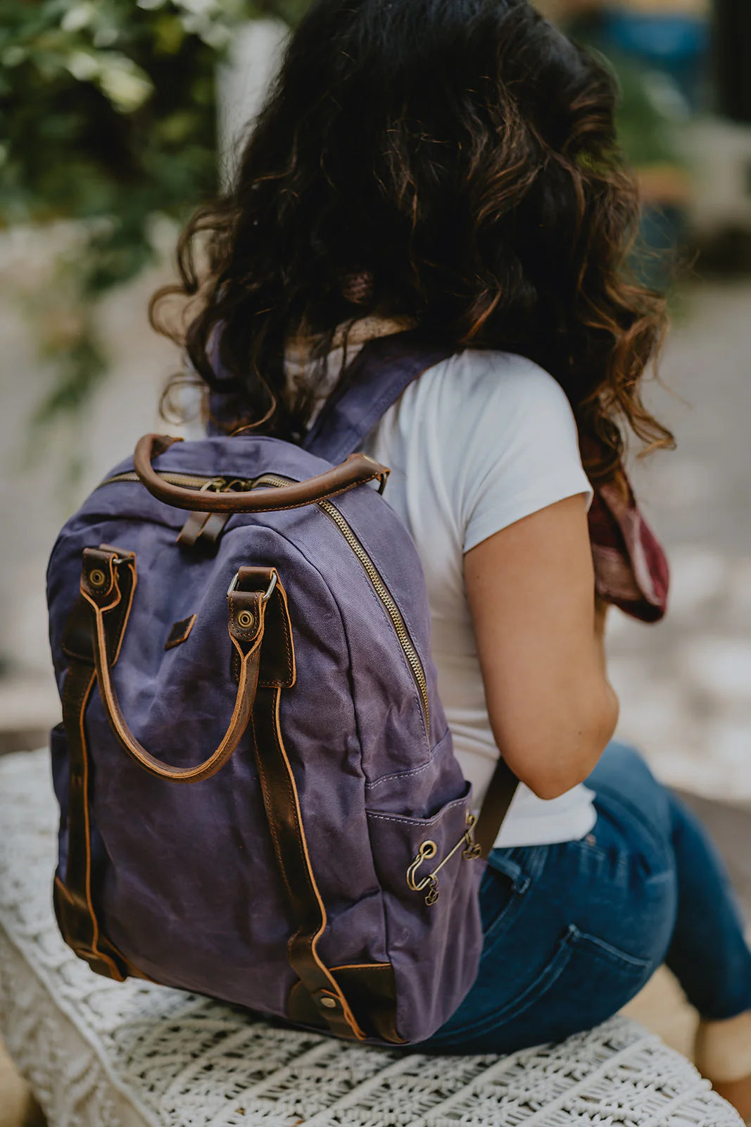 della Q Maker's Canvas Backpacks