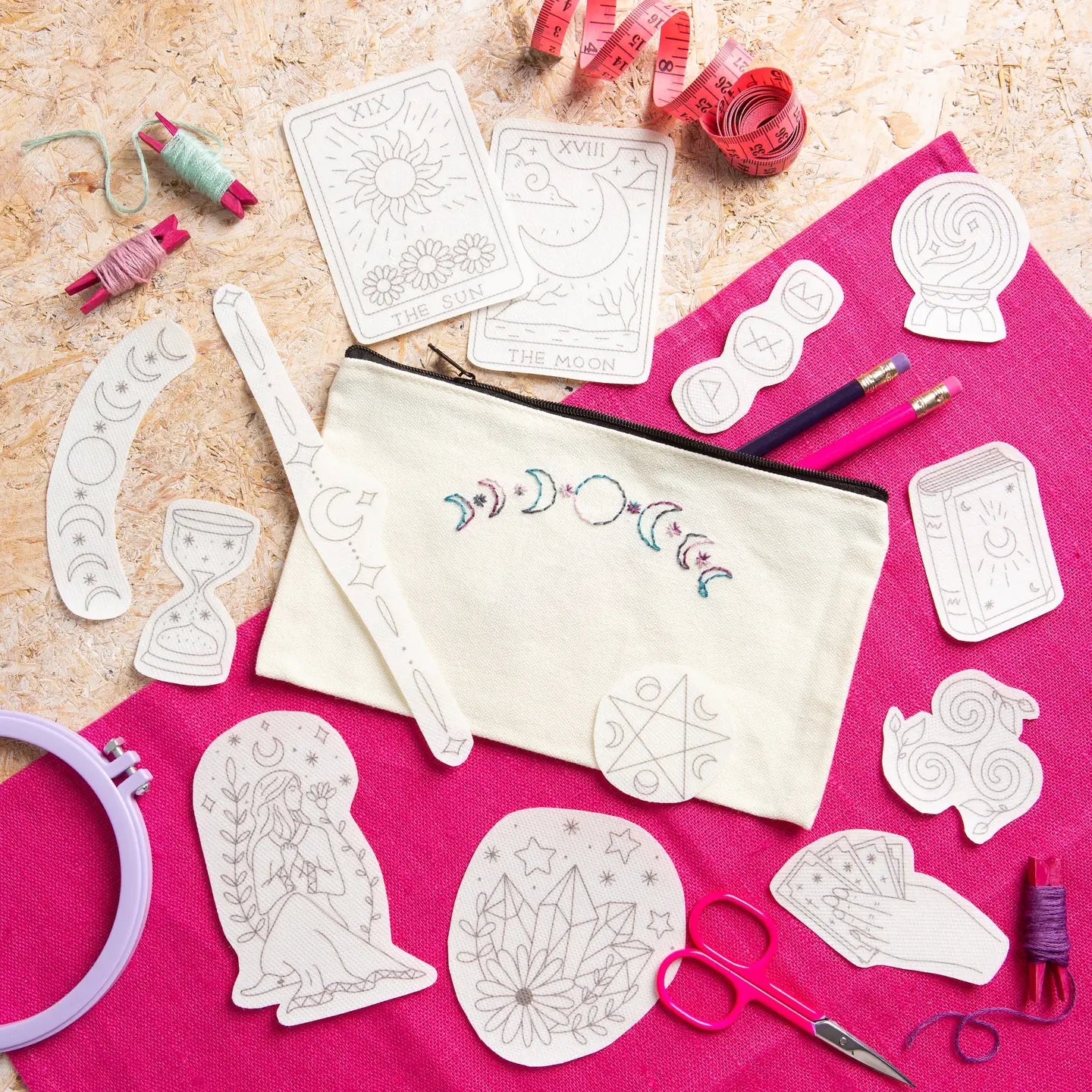 Hawthorn Handmade Stick & Stitch Embroidery Pack