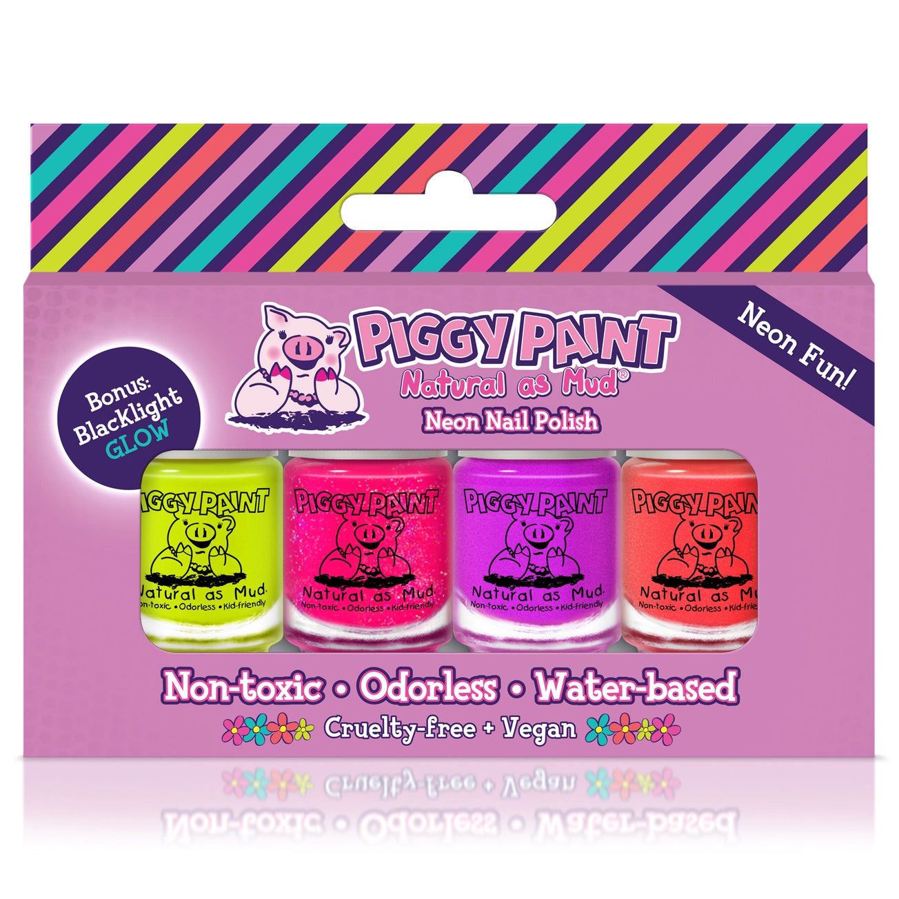 Piggy Paint Neon Gift Set