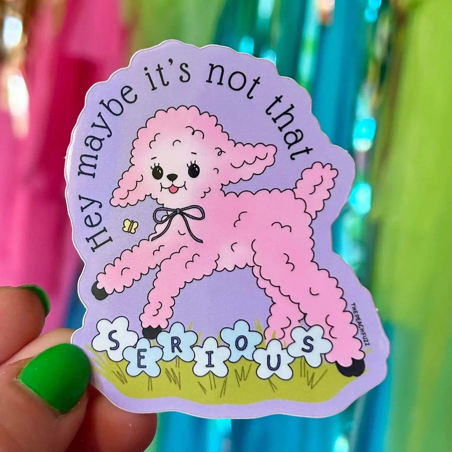 Peach Fuzz Stickers
