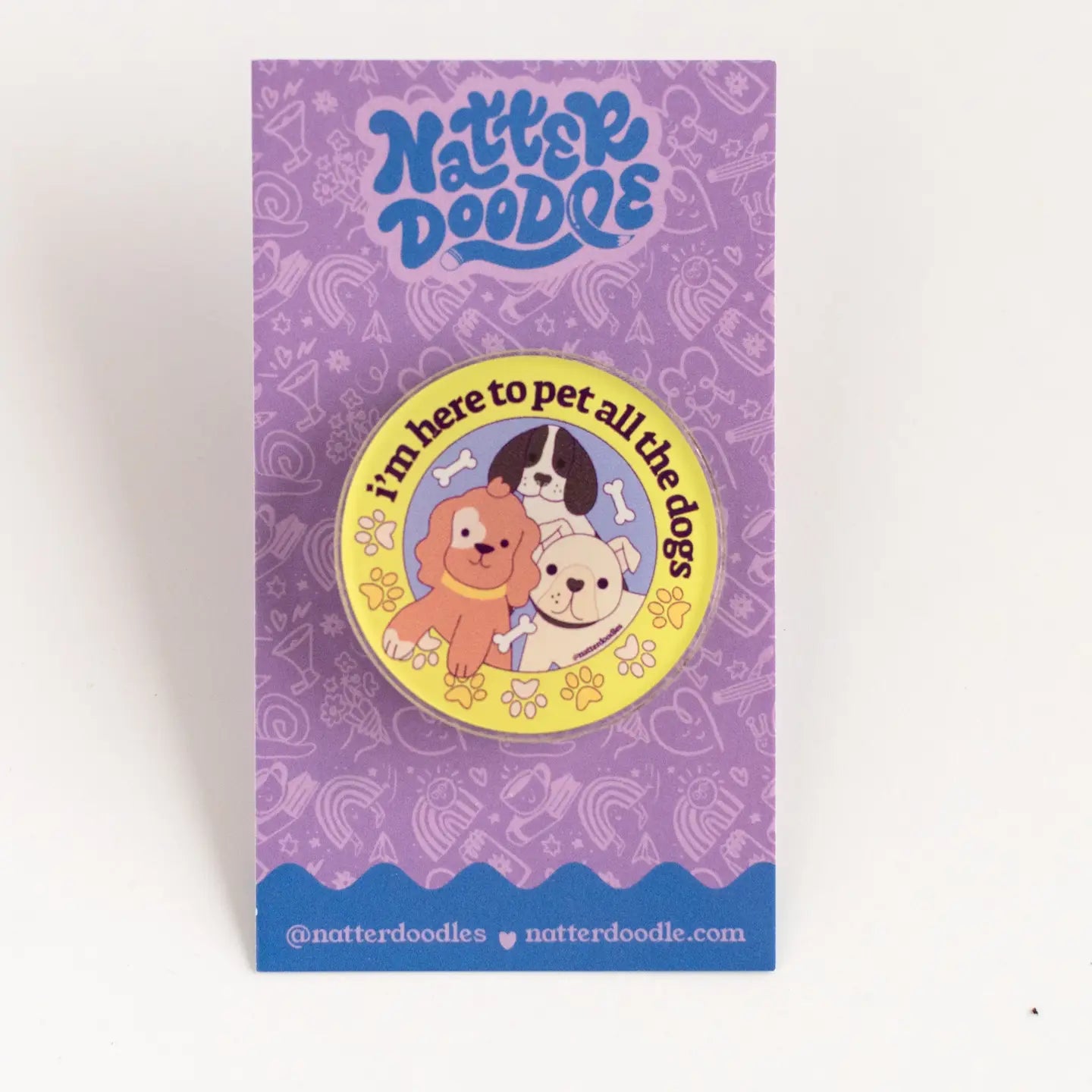 NatterDoodle Acrylic Pins