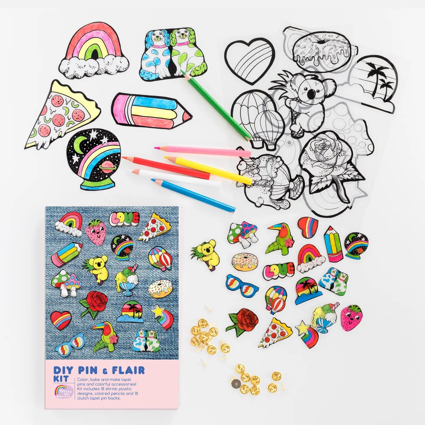 DIY Pin and Flair Kit