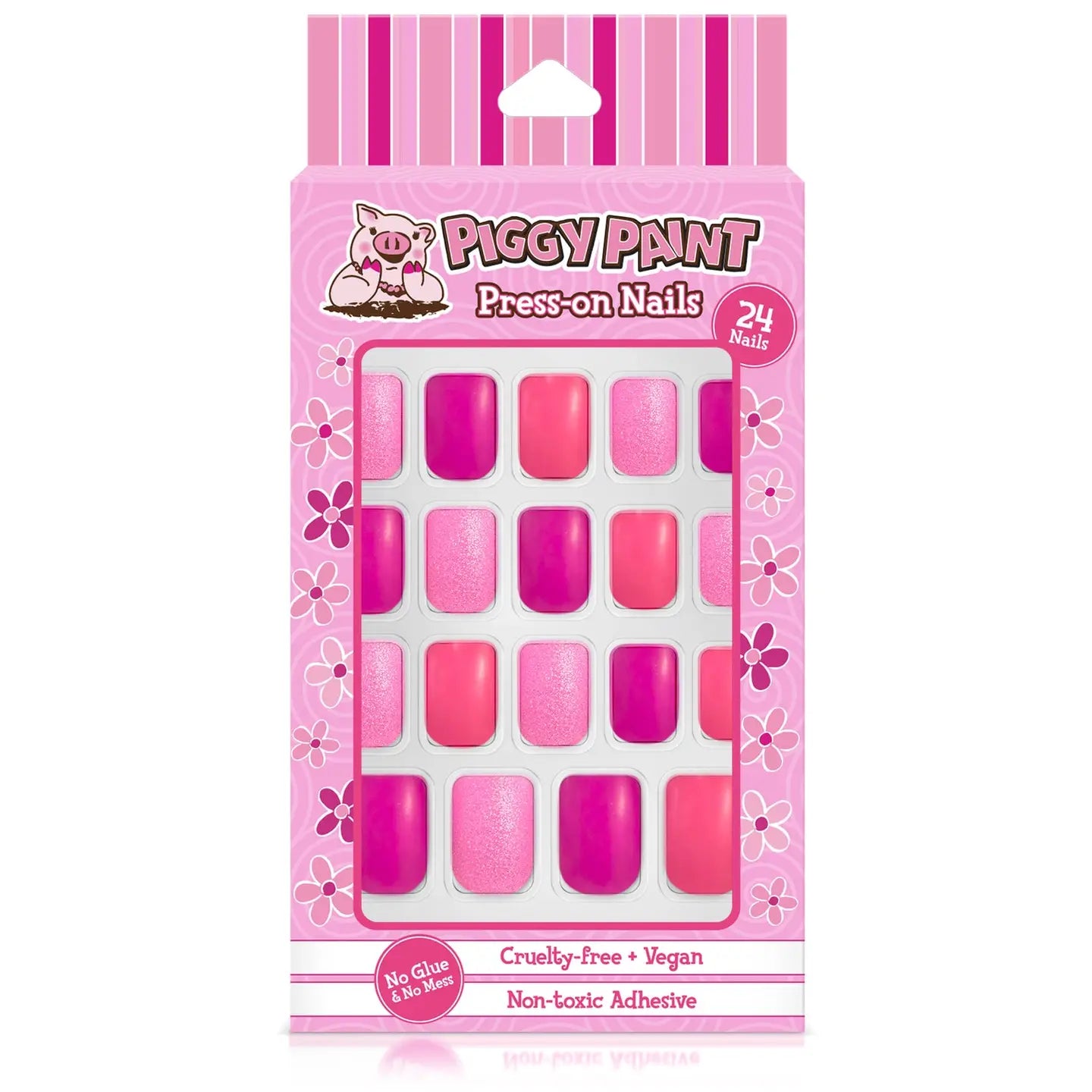 Piggy Paint Pretty in Pink Press-On Nails