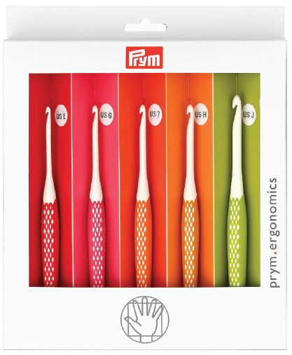 Prym Ergonomics Crochet Hook Set - Small (57182)