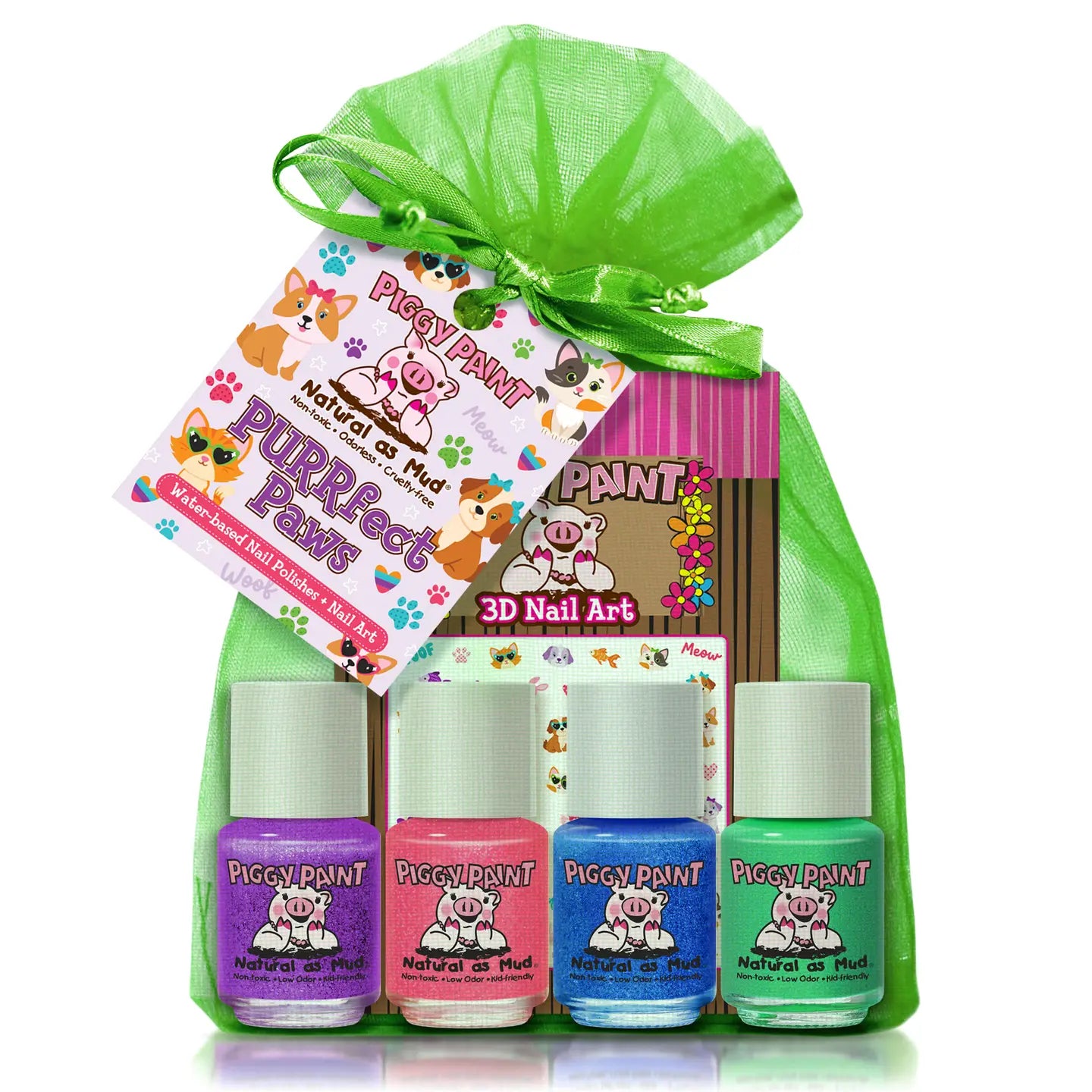 Piggy Paint Purrfect Paws Gift Set