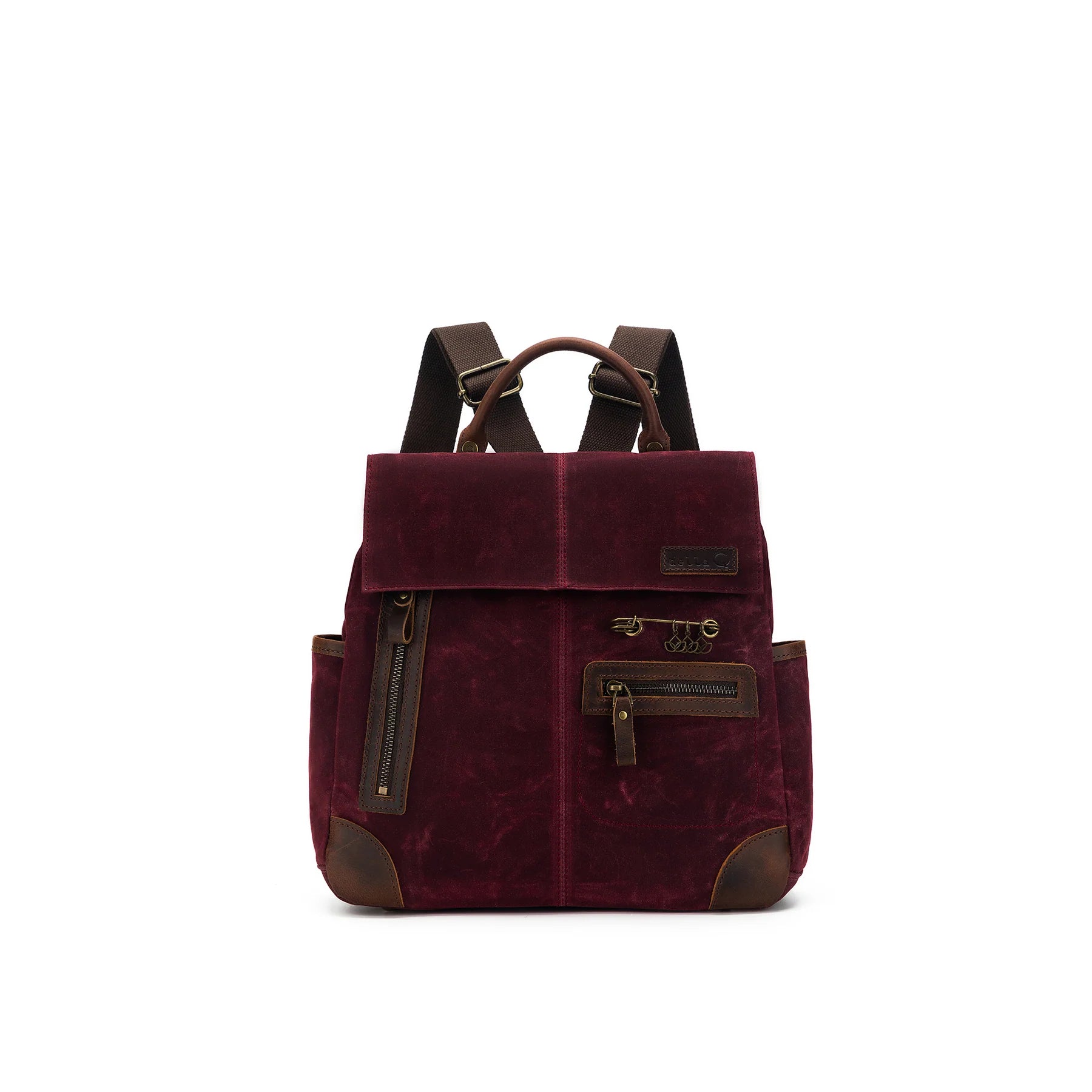 della Q Maker's Canvas Midi Backpacks