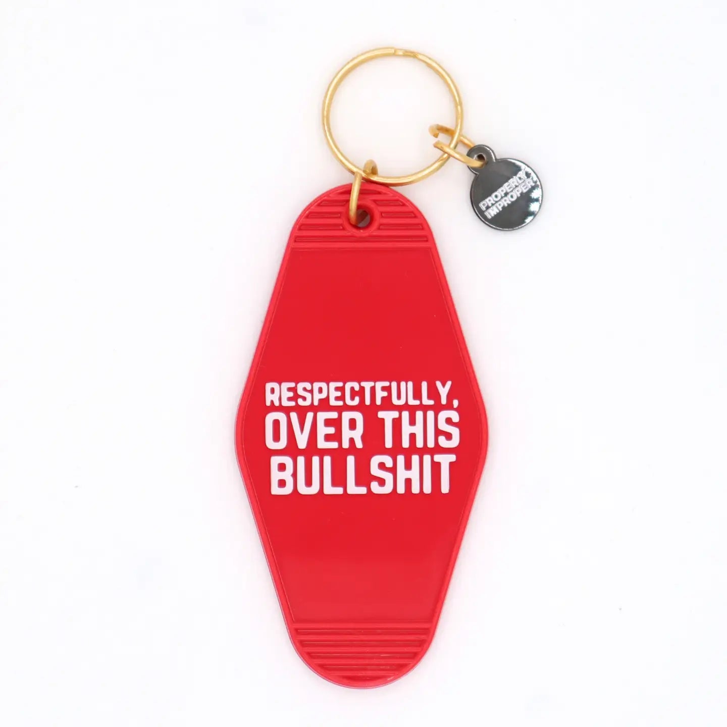 Properly Improper Motel Keychains
