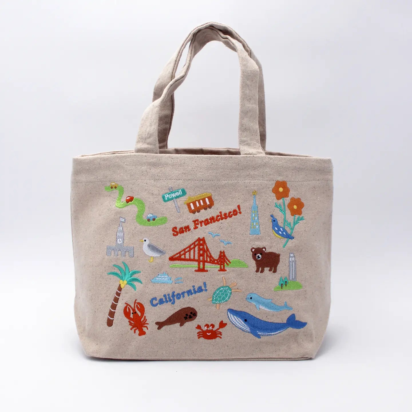 Tomoko Maruyama Embroidered Lunch Tote Project Bag
