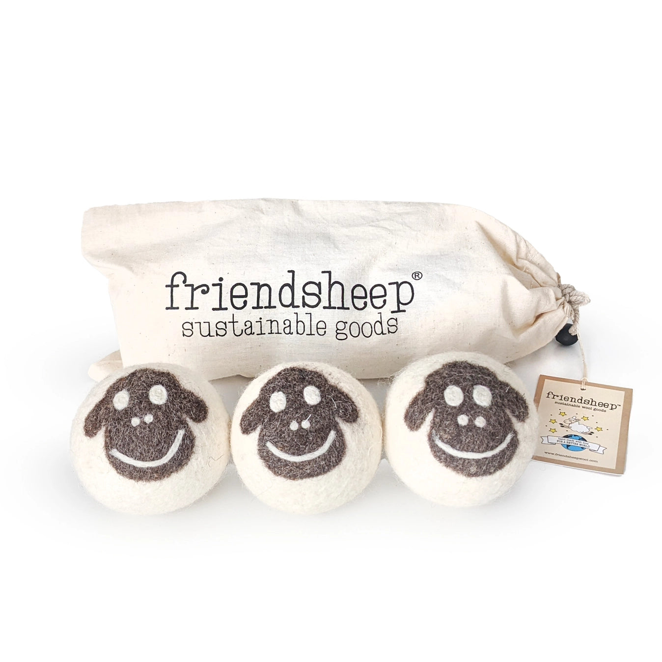 Friendsheep Dryer Balls (Set of 3)