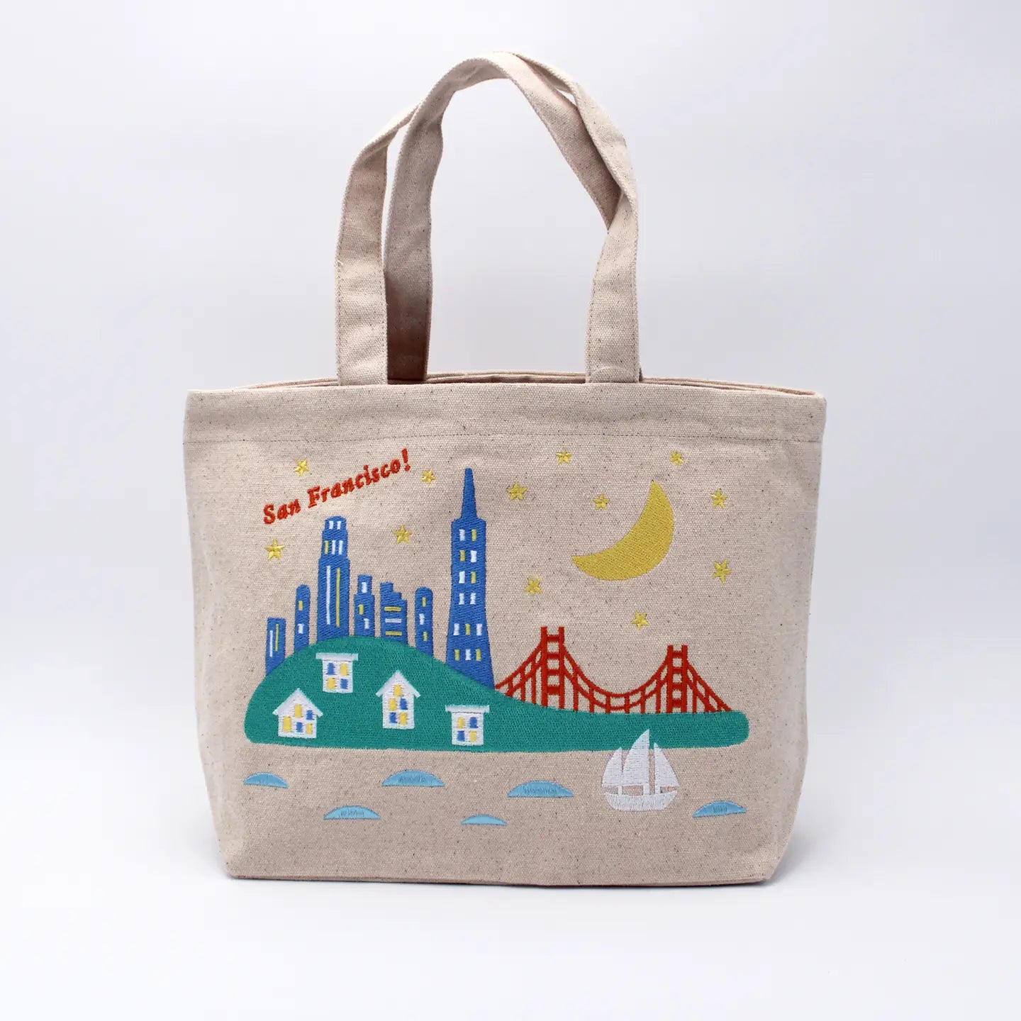 Tomoko Maruyama Embroidered Lunch Tote Project Bag