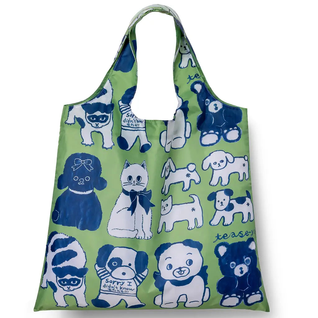 Yellow Owl Reusable Tote Bags