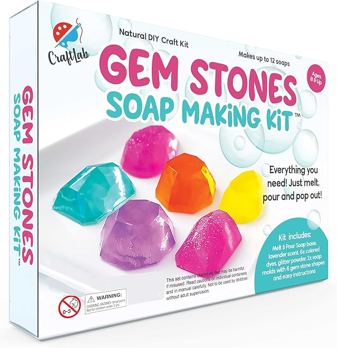 Gem Stones Soap Making Kit