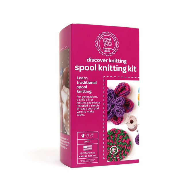 Discover Knitting Spool Knitting Kit