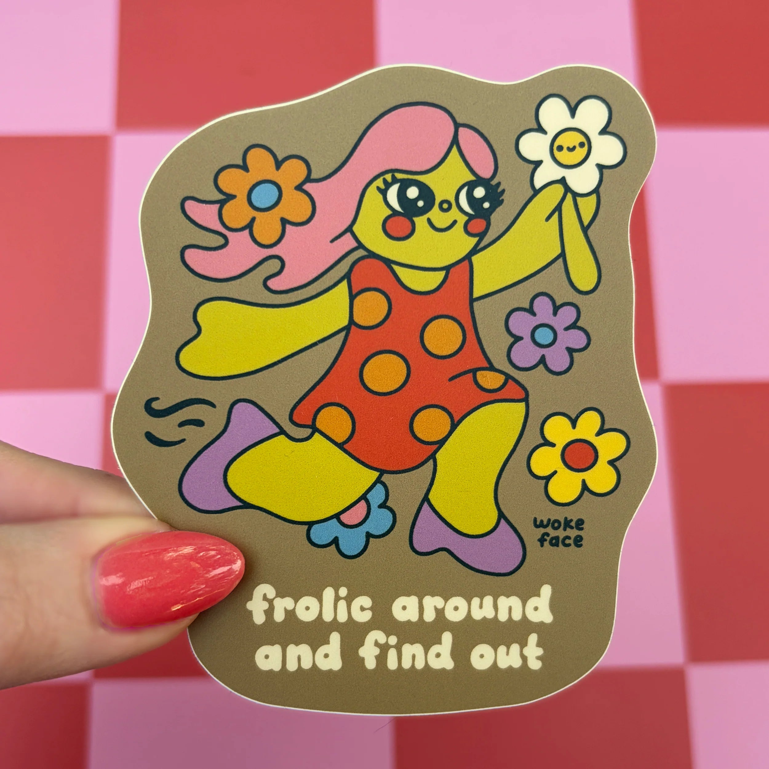Wokeface Stickers