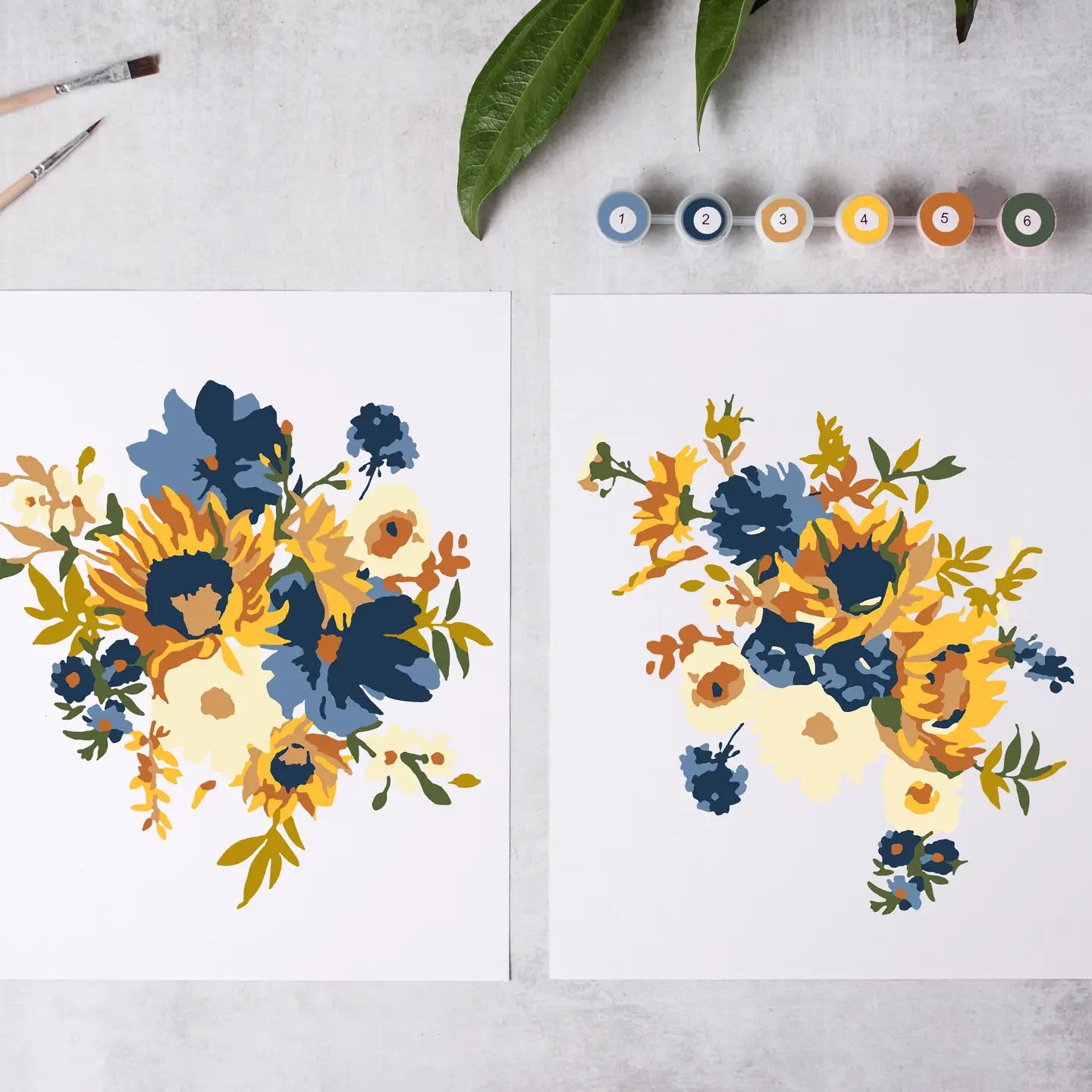 Cate Paper Paint by Numbers Kits