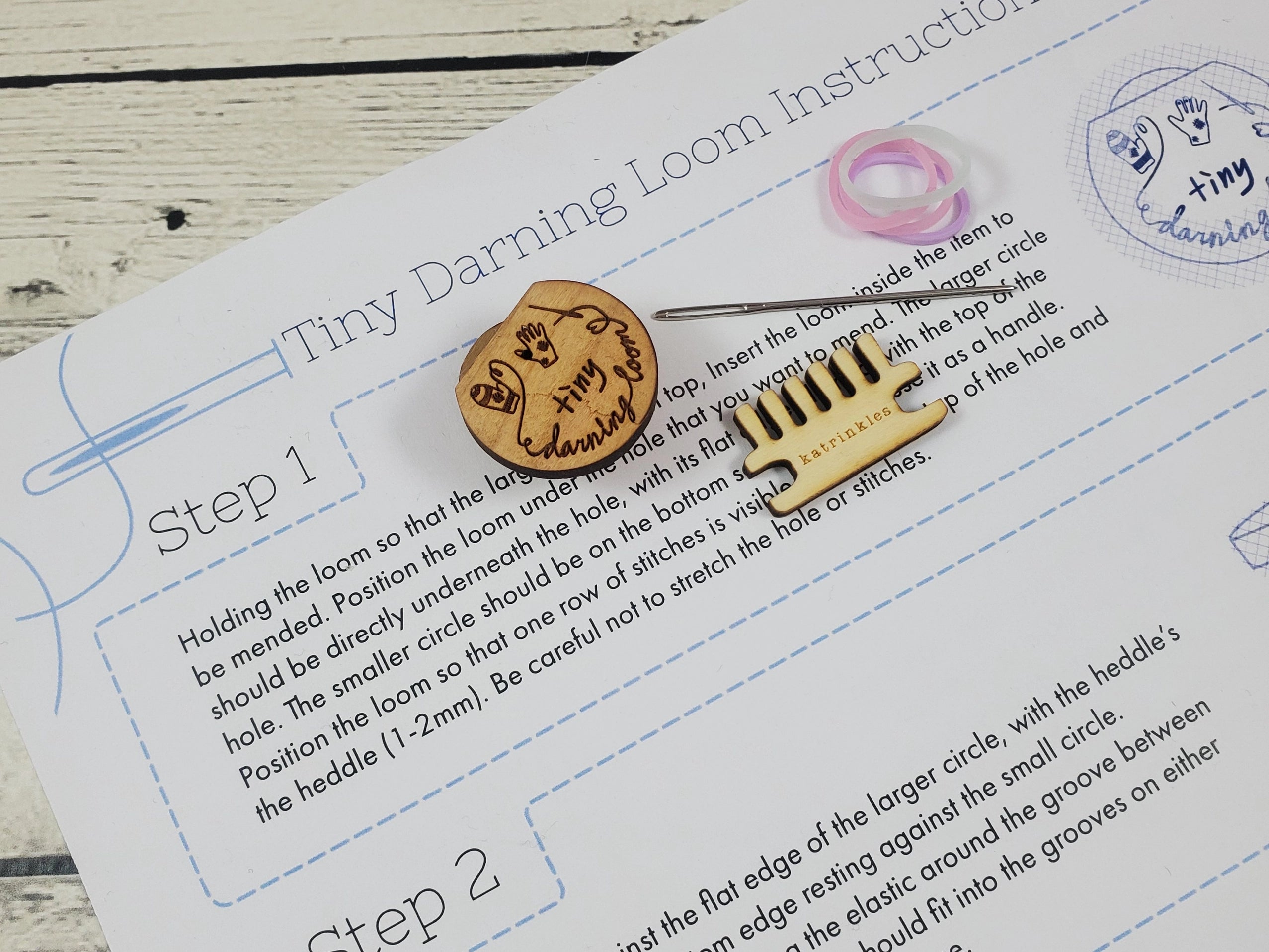 Katrinkles Tiny Darning Loom Kit