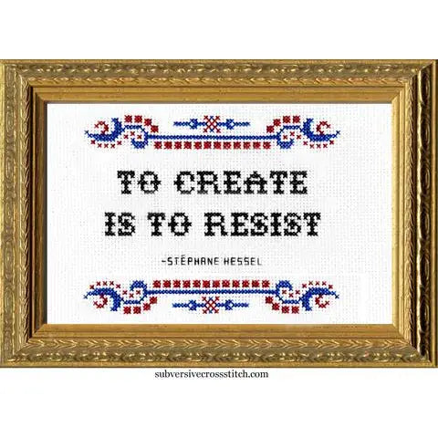 Subversive Cross Stitch Kits