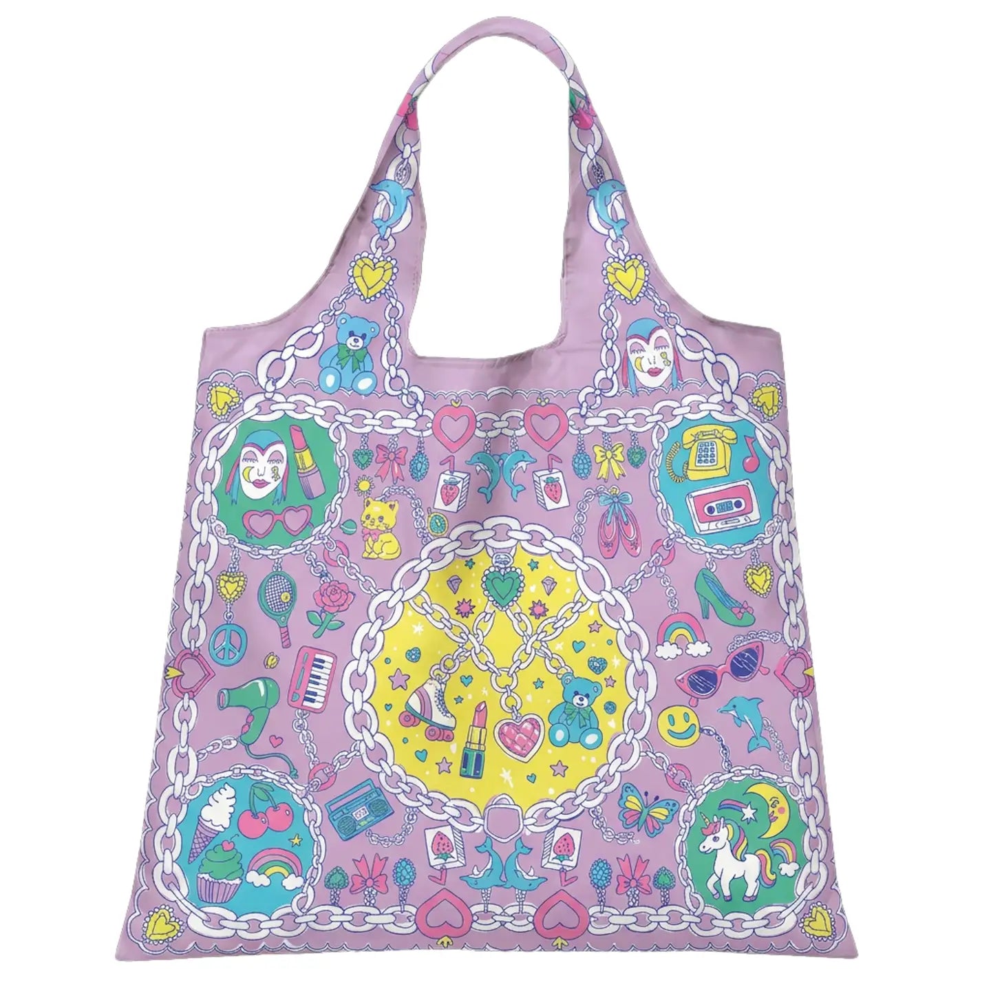 Yellow Owl Reusable Tote Bags
