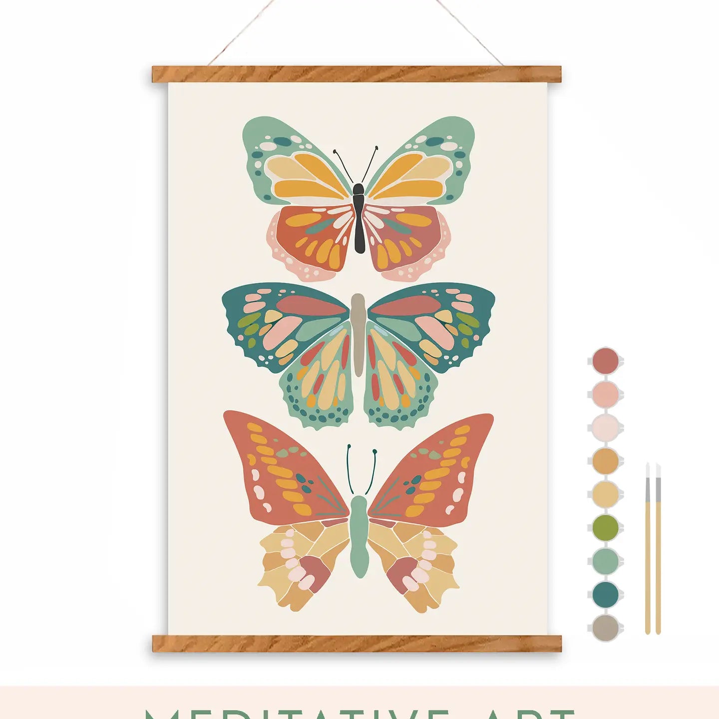 Breathe People Paint by Number Kit (12" x 18")