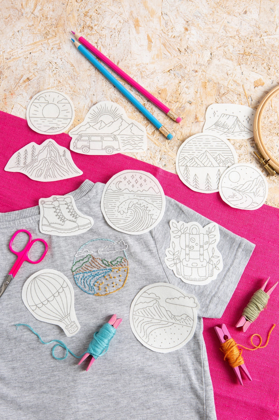 Hawthorn Handmade Stick & Stitch Embroidery Pack