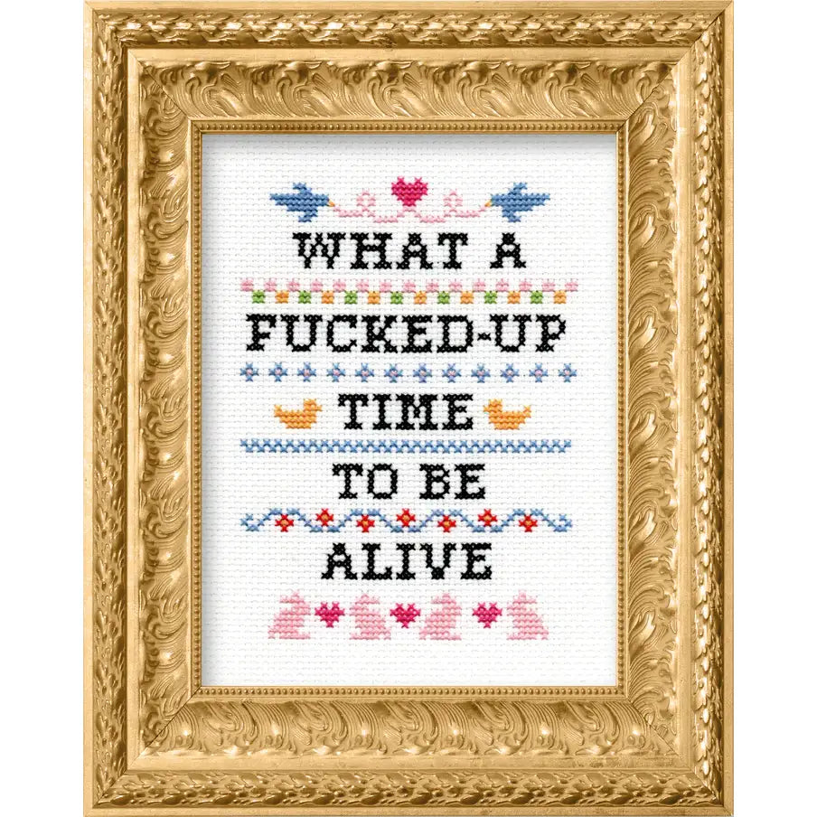 Subversive Cross Stitch Kits
