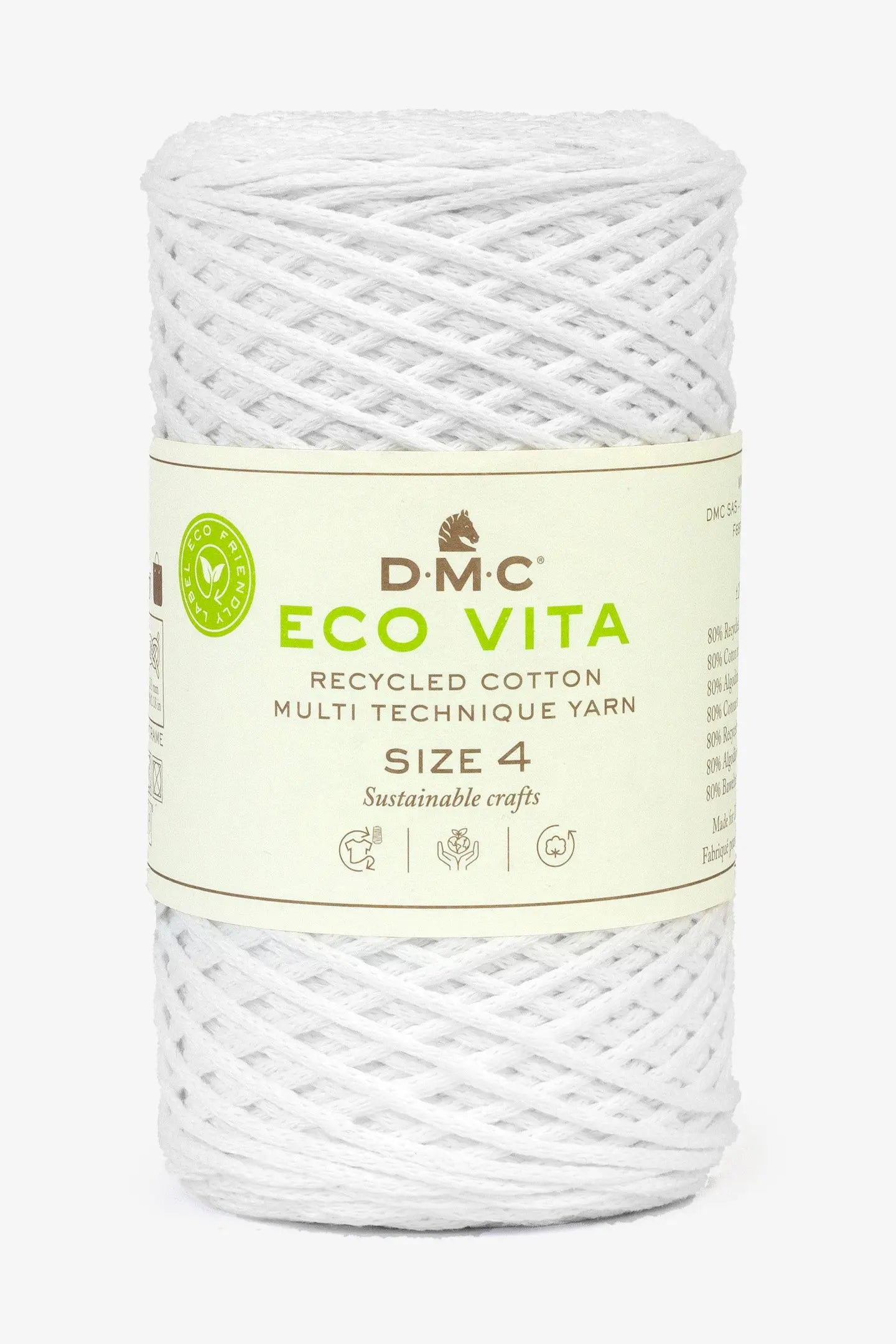 Eco Vita Recycled Cotton Size 4