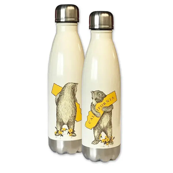 California Bear Stainless Water Bottle