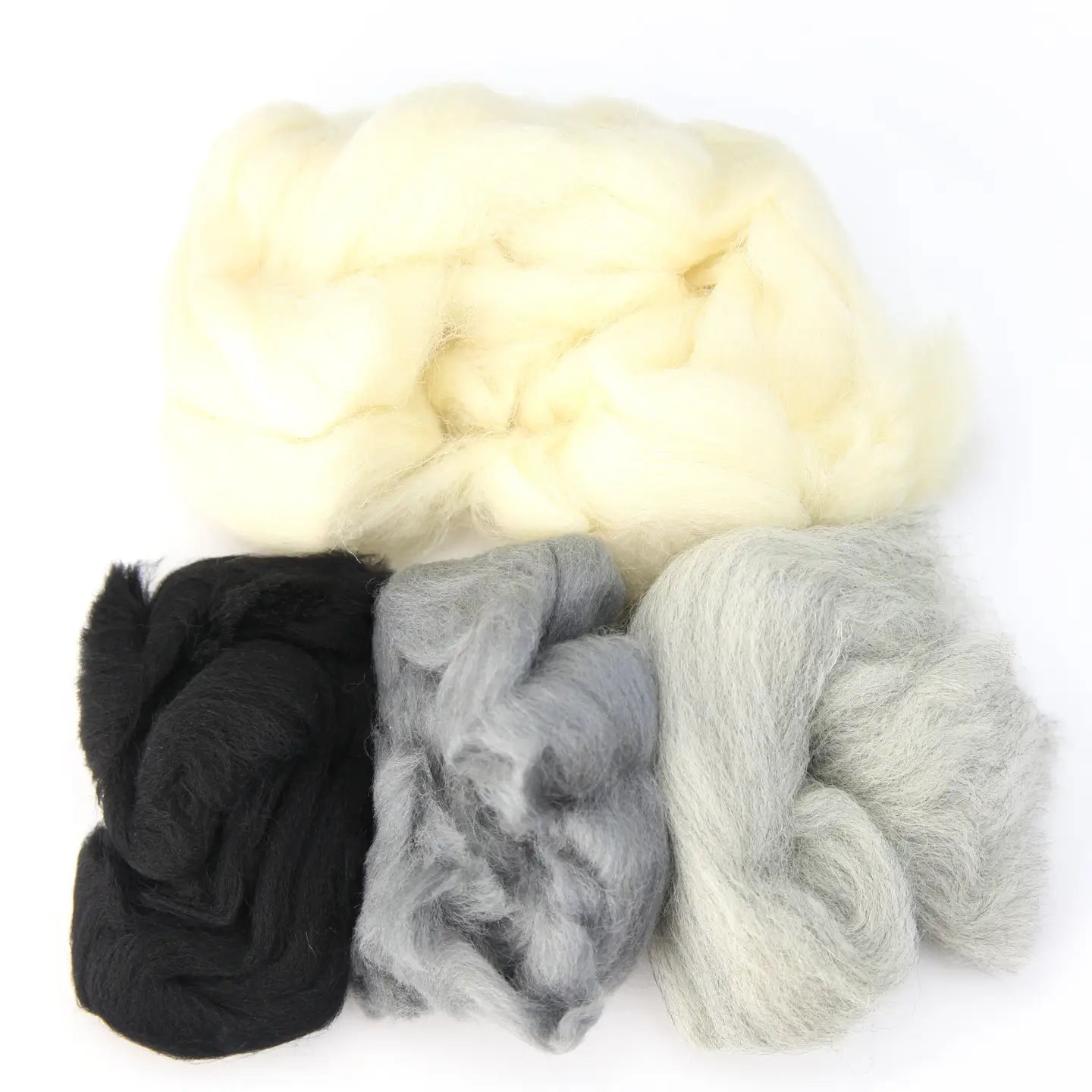 Woolbuddy Color Wool Fiber Packs