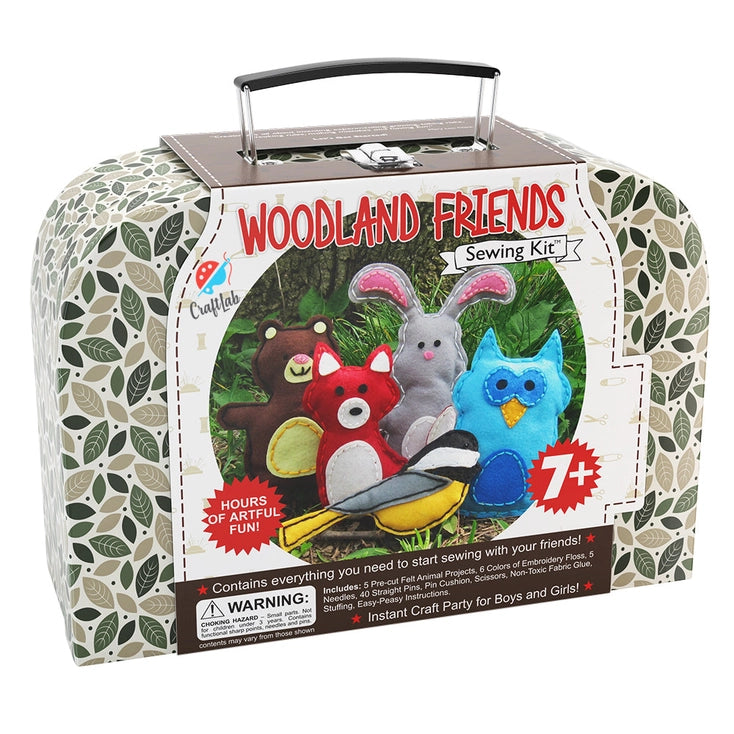 Woodland Friends Sewing Kit