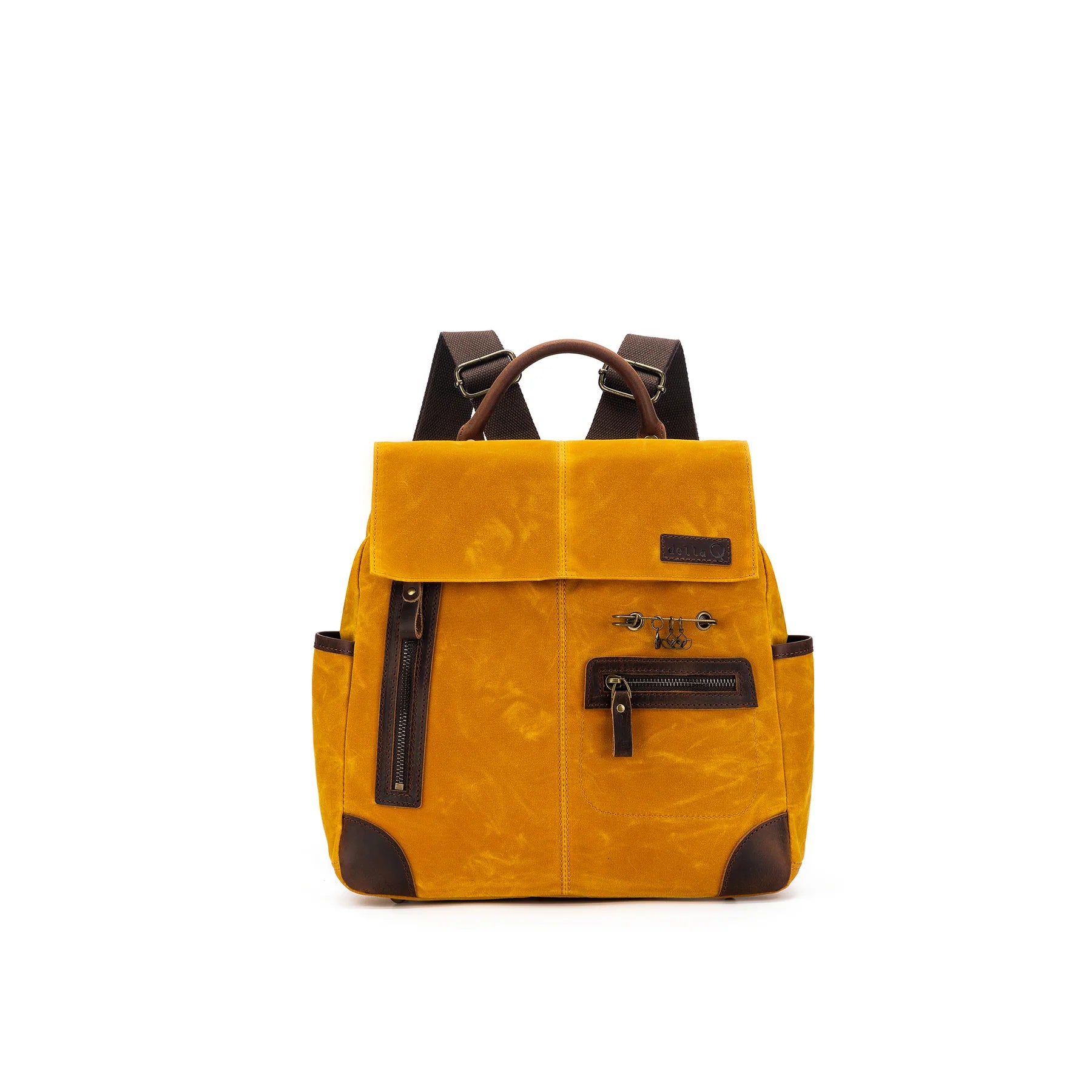 della Q Maker's Canvas Midi Backpacks