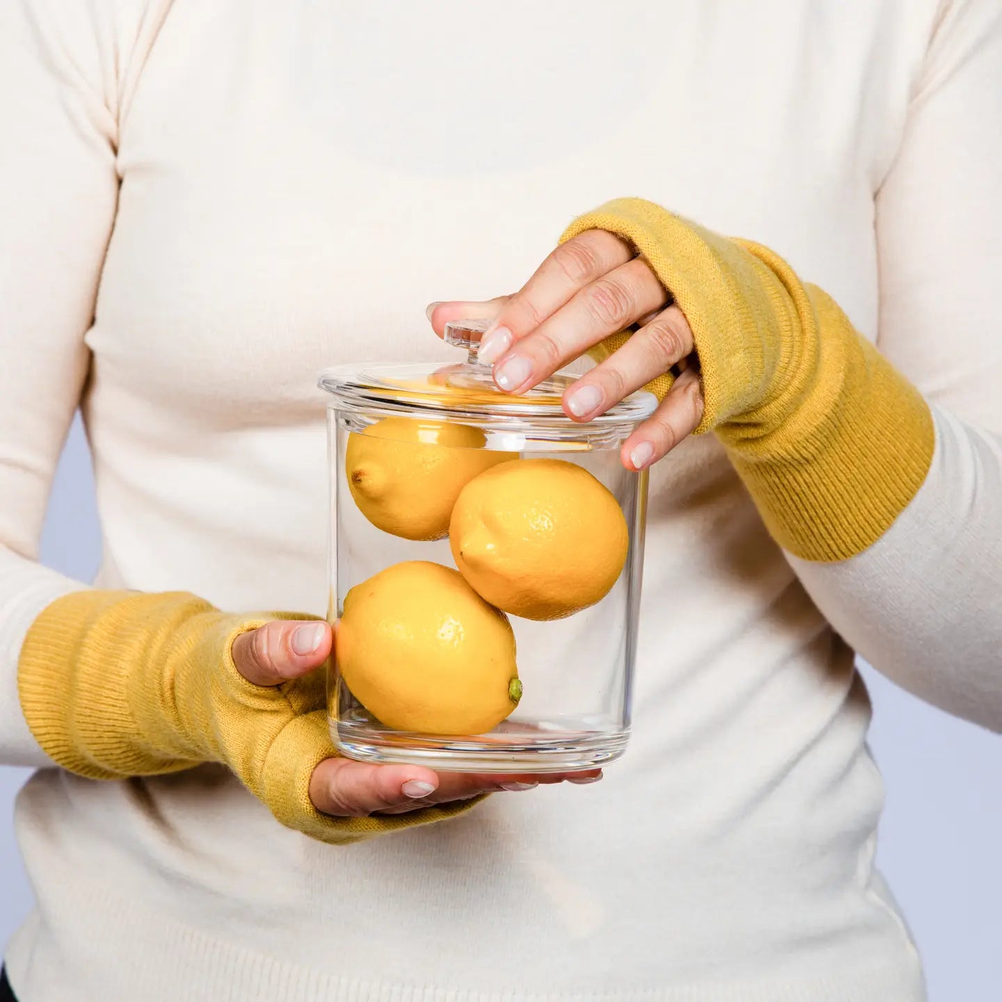 100% Cashmere Fingerless Gloves