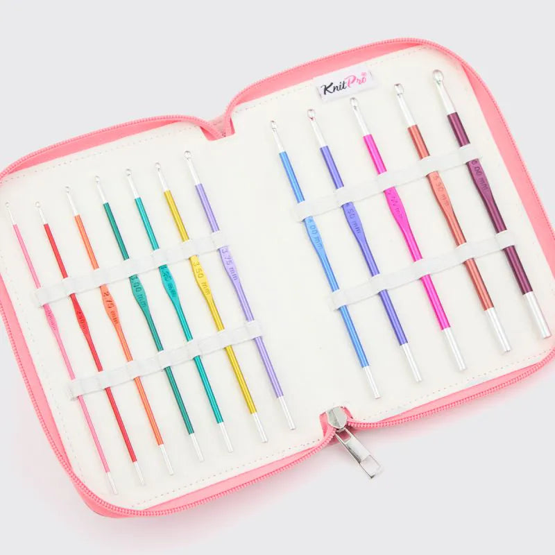 Knit Pro Zing Crochet Hook Set - Grande (12 sizes)