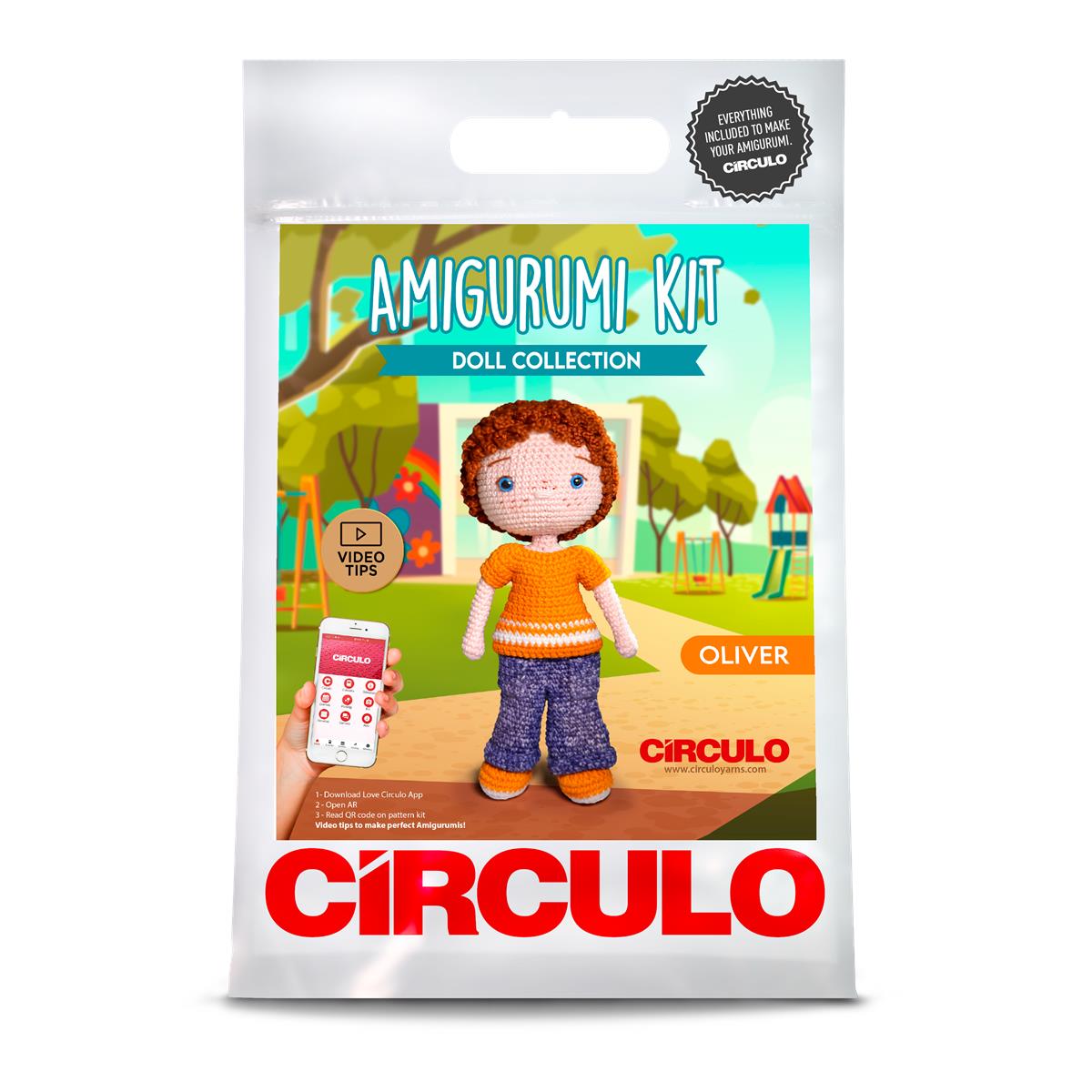  CIRCULO Círculo Amigurumi - Kit de ganchillo - Muñecas