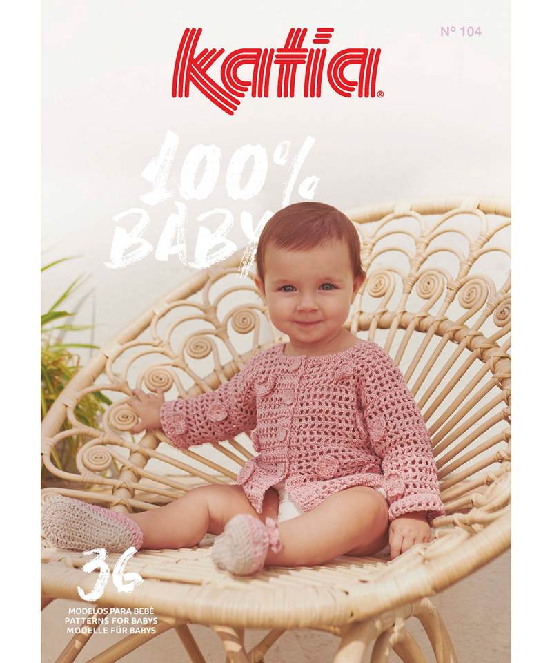 Katia No. 104 100% Baby (36 Patterns for Babies)