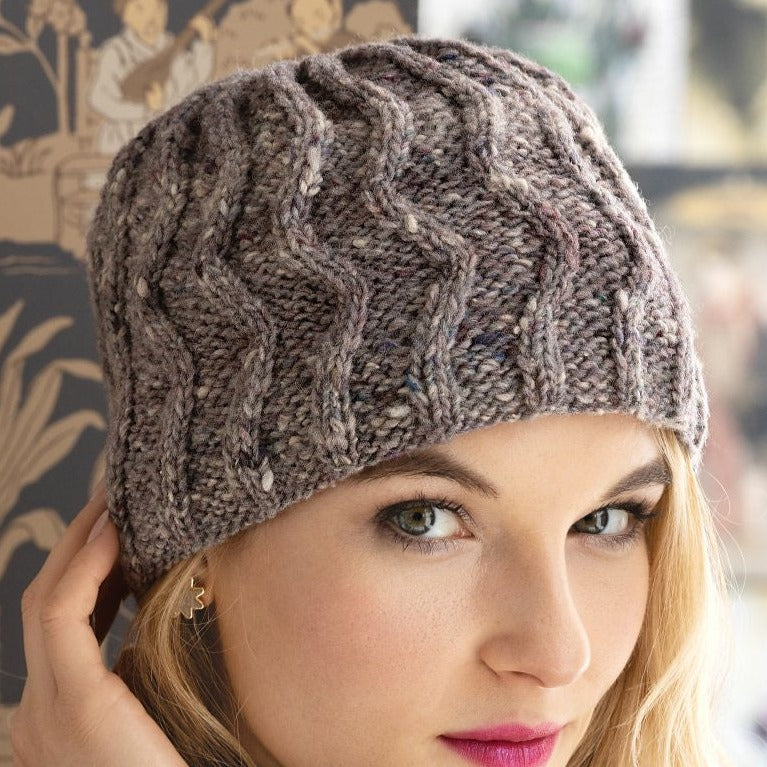 Zig Zag Cable Hat Kit