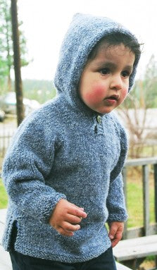 211 Baby Tunic, sizes 6mos to 2yrs, Worsted weight