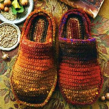 Crochet Slippers Kit