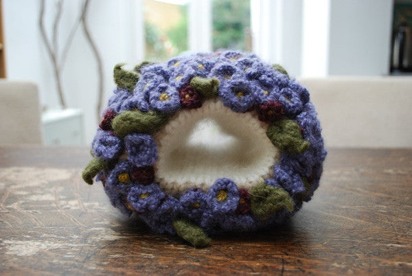 Violet Hand Puff by Tiny Owl Knits